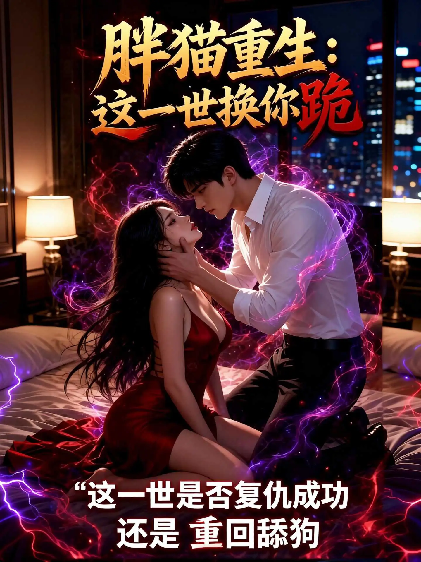 《胖猫重生:这一世换你跪》海报